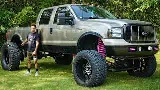 Ex-Girlfriend’s 12” Lifted F350 Gets GIANT 46s