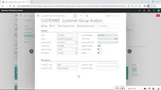 Analysis Views (Card) | Dimensions in Business Central