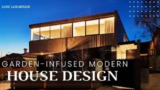 Modern House Design Seamless Integration with Gardens