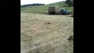 Т-40АМ процесс заготовки сена