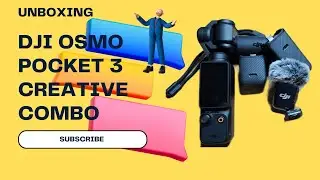 Unboxing The Dji Osmo Pocket 3 Creative Combo! | What's Inside!