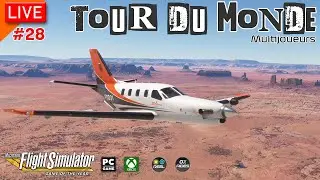 #28 ● Un désert mythique! | Flight Simulator 2020 / FS2020