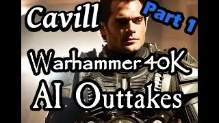 Cavill 40k Outtakes from my AI Art project (Part 1)