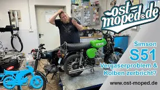 Simson S51 | 2 Mopeds und 2 mal Kopfschmerzen 😣 | ost-moped.de