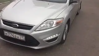 ДХО для Ford Mondeo 4. Отзыв покупателя. Ходовые огни Мондео 4 МирДХО