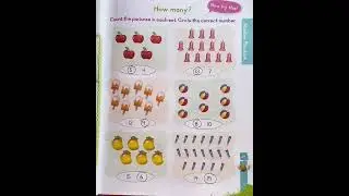 Count and Colour the same number of dots/Count and Circle the correct number