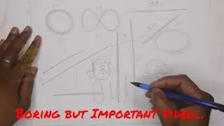 Boring but Important for every Character Designer. How to draw your own cartoon character.