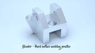 Blender - Hard surface modeling practice #82