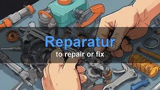 German Word: Reparatur — repair | B1 Vocabulary