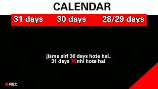 Calendar Part 3