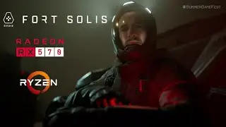 Fort Solis | RX 570 | Unreal Engine 5 | 1080p - 900p - 720p