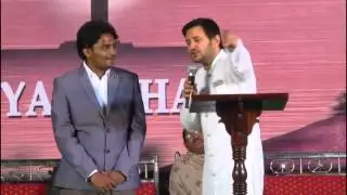 Actor Raja abel and John charles-christian meeting