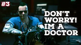 Experience futuristic body modification in Cyberpunk 2077