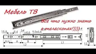 Знакомьтесь: телескопическая шариковая направляющая. Система выдвижения ящиков