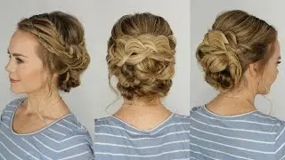 Braided and Knotted Updo | Missy Sue