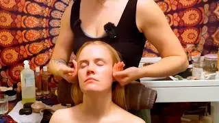 ASMR Indian Head Massage with ​⁠