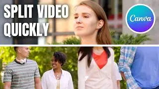 Split Screen Videos In Canva | Get that professional look!