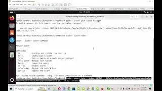 docker swarm add node