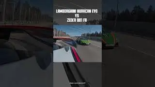 Lamborghini Huracan Evo vs Zeekr 001 FR 