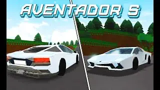 AVENTADOR S 🔨 | Build a Boat for Treasure ROBLOX