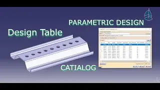 Parametric Design Table with CATIA V5