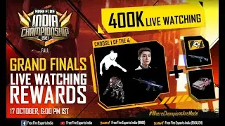 [HINDI] Free Fire India Championship 2021 Fall Grand Finals | FFIC 2021 Fall