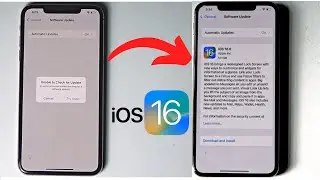 How to Fix Unable to Check for Update iOS 16?
