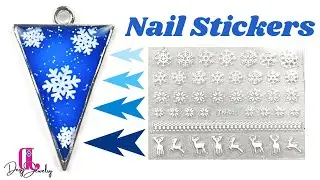 Create Your Own Snowflake Jewelry with UV Resin!