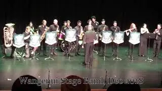 Wangenui Stage Band - December 2018 - (Josh Mansur on drums)