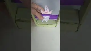 Very Simple Magic tricks Patrick Spongebob SquarePants #diy #short #art #magic #youtubeshorts