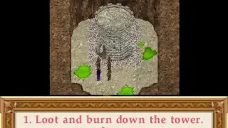 1. Loot and burn down the tower.