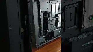 NZXT H5 Flow Cable Management 🥶 #satisfying #cablemanagement #nzxt #shorts