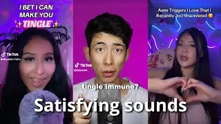 💤🔊 ASMR TikTok Compilation | Satisfying Sounds, Soft Spoken, Tapping, Trigger Sounds