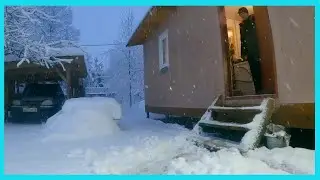 Жизнь в деревенской глубинке, деревенское утро в деревне!