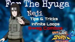 Neji Infinite Combos || ultimate ninja storm 4