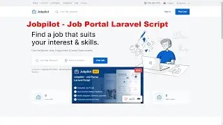 Jobpilot - Job Portal Laravel Script | How to make job portal website in php 