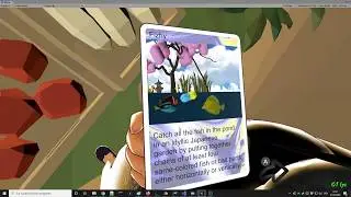Holographic Shiny Effect on 3D Stencil Shader Game Cards in my Unity Game GameMaster