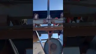 Bent counter weight pipes. 