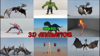 3D Animation Showreel 2024