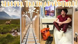 48 HOUR SLEEPER TRAIN ADVENTURE! FROM LONDON, ENGLAND TO THE HIGHLANDS OF SCOTLAND! MR CARRINGTON