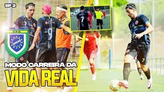 FIZ MEU PRIMEIRO GOL COMO PROFISSIONAL E FUI EXPULSO? Modo Carreira - Ep 2
