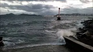 Paisagem Praia de Santos