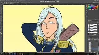 SuperZheik How to draw -Male with long hair, fantasy warrior version