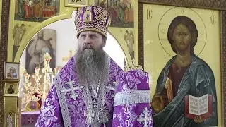 Проповедь и ответ на поздравление в честь 9-й годовщины архиерейского служения епископа Силуана