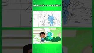 #shorts 🍿 Animación vs Animática 🍿 Como se hace Groovy el Marciano