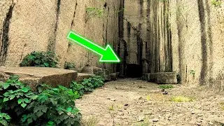 Jiulong Cliff Tombs in China | Can the drone make it into a restricted area?