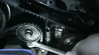 How to install a timing belt on a Toyota Camry 1991