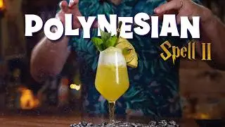 Grape Juice Magic in the Polynesian Spell II Cocktail