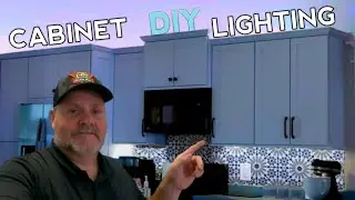 How To Install DIY Cabinet Lighting (The Affordable Way)