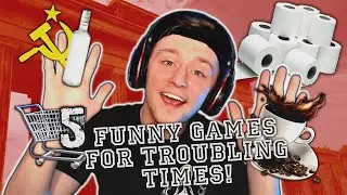 5 FUNNY GAMES FOR TROUBLING TIMES | Random Funny Games #1